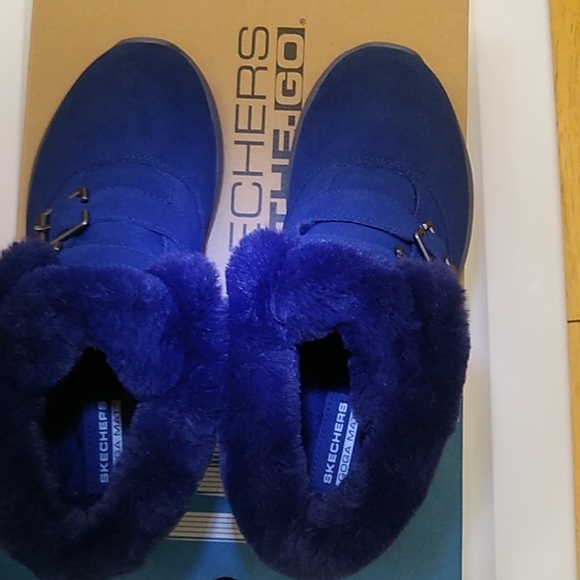 skechers on the go city 2 suede boots winter fling